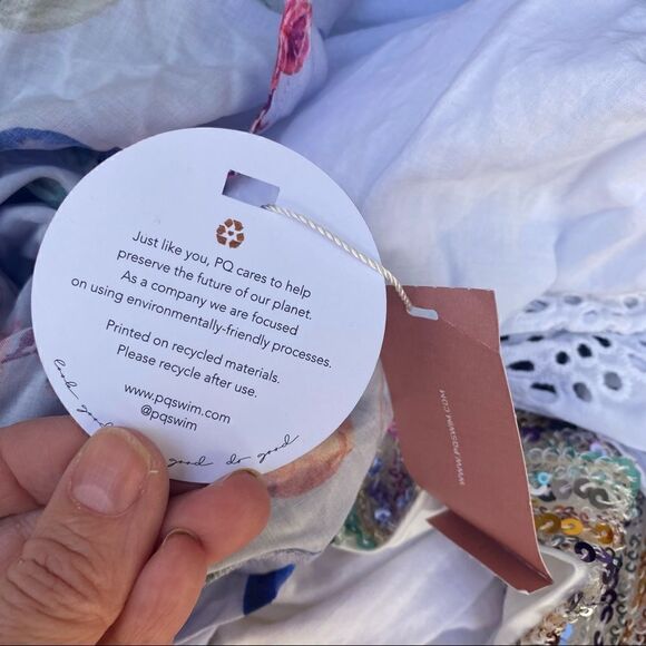 PQ Anne Marie Romper in Passion Fruit- Revolve size M/L NWT - Picture 12 of 16